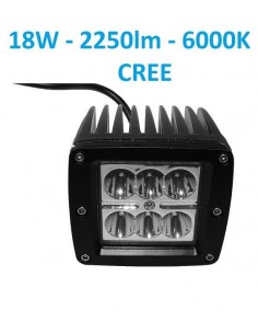 LED darbo žibintas Off road 18W CREE