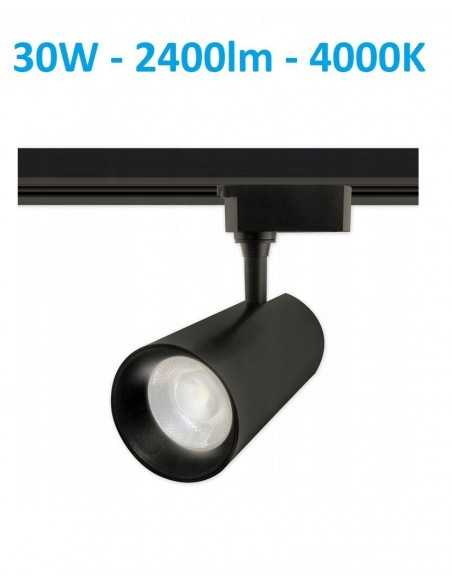 Akcentinis LED TRACK šviestuvas - LED Track 30W - 4000K Akcentinis LED TRACK šviestuvas - LED Track 30W - 4000K