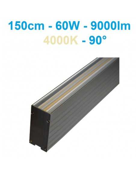 Linijinis LED šviestuvas - Linear Premium 150cm 60W - 9000lm Linijinis LED šviestuvas - Linear Premium 150cm 60W - 9000lm