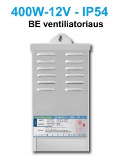 Profesionalus LED maitinimo šaltinis 12V - 400W - IP54