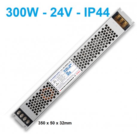 Profesionalus LED maitinimo šaltinis - 24V - 300W - IP44