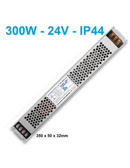 Profesionalus LED maitinimo šaltinis - 24V - 300W - IP44