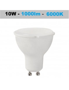 GU10 - 10W - 1000lm LED lemputė
