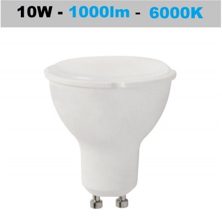 GU10 - 10W - 1000lm LED lemputė 