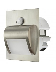 LED laiptu šviestuvas su judesio davikliu - Wally Silver 4000K