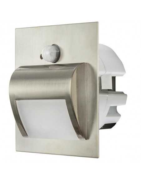 LED laiptu šviestuvas su judesio davikliu - Wally Silver 3000K