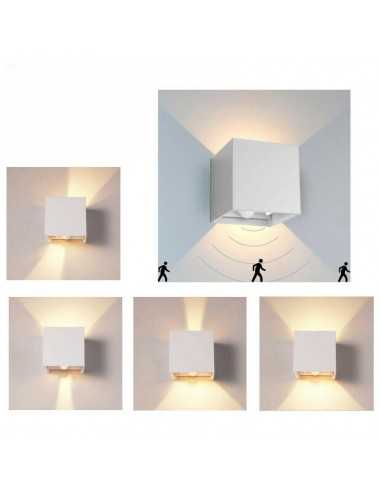 LED šviestuvas su judesio davikliu - Lumi Adjustable 6W White 3000K