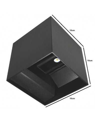 LED lauko šviestuvas - Lumi Adjustable Black