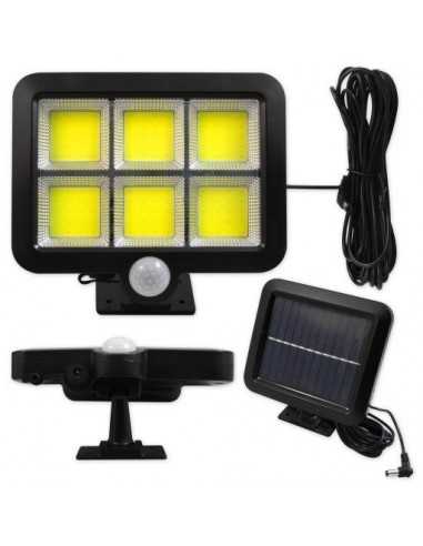 šviestuvas su saulės elementais