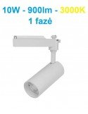 Akcentinis LED šviestuvas 1 fazės - Track 10W baltas - WW