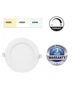 Įleidžiama reguliuojama LED panelė - 18W