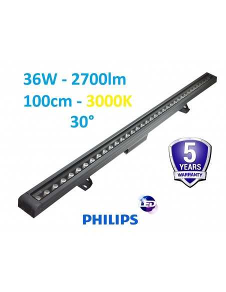 Šviestuvas Wall Washer 36W - 3000K Philips