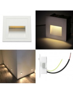 LED laiptų šviestuvas - Stair White 3W 2