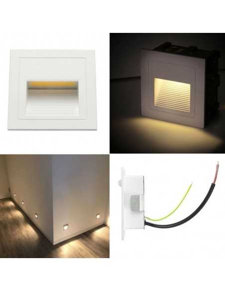 LED laiptų šviestuvas -Stair White 3W