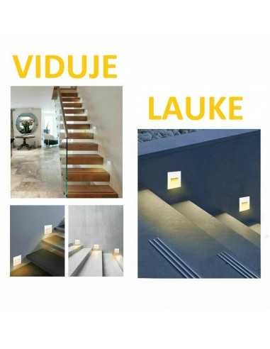 LED laiptų šviestuvas - Stair Black 3W