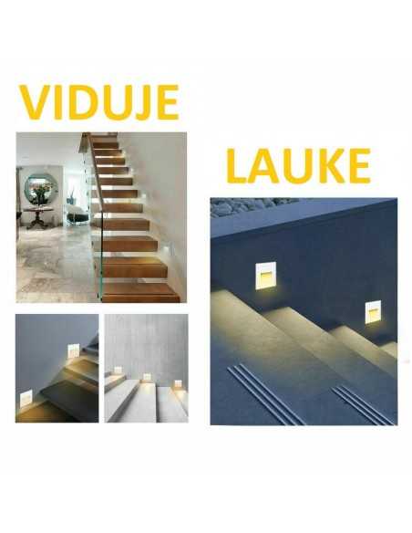 LED laiptų šviestuvas - Stair Black 3W LED laiptų šviestuvas - Stair Black 3W