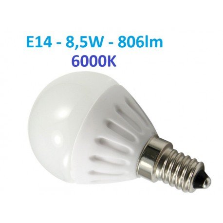 E14 - 8,5W - 806lm - 6000K