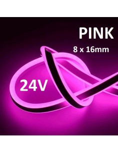 LED juosta NEON FLEX 220V - Geltona - IP67