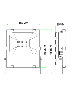 LED prožektorius 200W - 20000lm GARANTIJA - 5 metai 2
