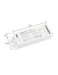 RGBW LED valdiklis 12A RF