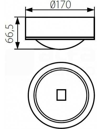 Avarinis evokuacinis LED šviestuvas ITECH - 5W - IP65