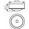 Avarinis evokuacinis LED šviestuvas ITECH - 5W - IP65