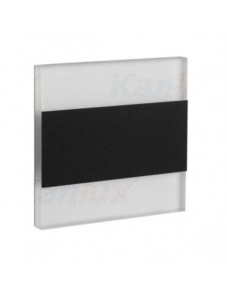 LED laiptų šviestuvas - Kanlux Terra Black 4000K