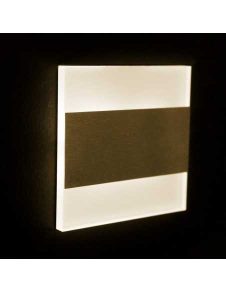 LED laiptų šviestuvas - Kanlux Terra Black WW