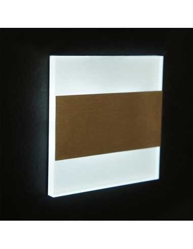 LED laiptų šviestuvas - Kanlux Terra Black DW