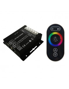 Šviesos intensyvumo reguliatorius LED juostelei - 3 x 8A Dimmer