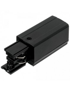 Maitinimo jungtis 3 fazių 4 šerdžių Track bėgeliui - juoda