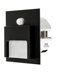 LED laiptu šviestuvas su judesio davikliu - Ontario Black 3000K 2