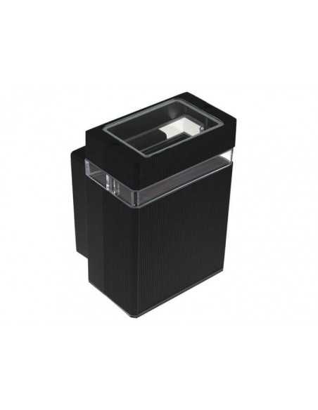 SIENINIS LED LAUKO ŠVIESTUVAS - LUMI QUADRAT Black