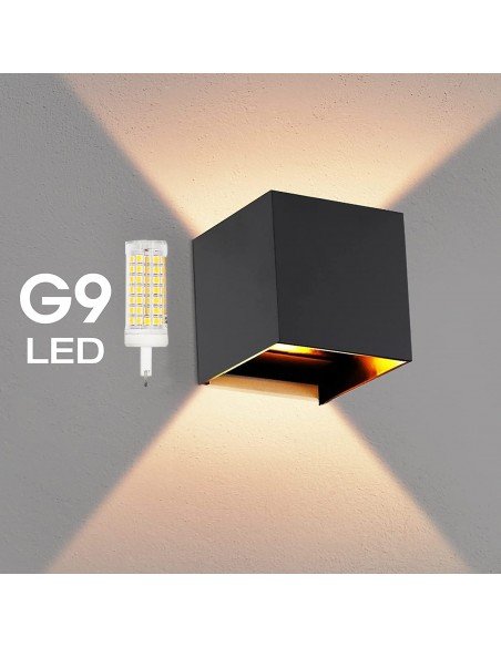 LED šviestuvas - Lumi Adjustable 6W - G9 Black