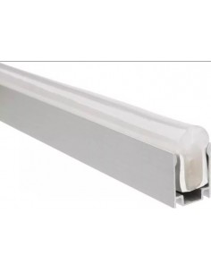 Aliuminė tvirtinimo detalė 8x16mm NEON FLEX LED juostai 1 metras 2