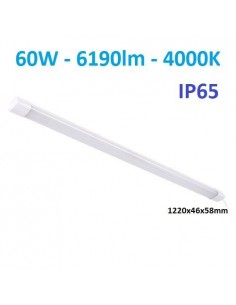 TRI-Proof LED šviestuvas 120cm - 60W - 6190lm - 4000K