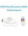 RGB NEON FLEX LED juostos valdiklis RF - 220V