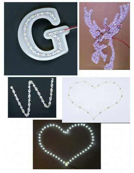 Lanksti LED juosta 12V - 10W - 1100lm - IP65 - DW