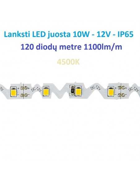 Lanksti LED juosta 12V - 10W - 1100lm - IP65 - DW