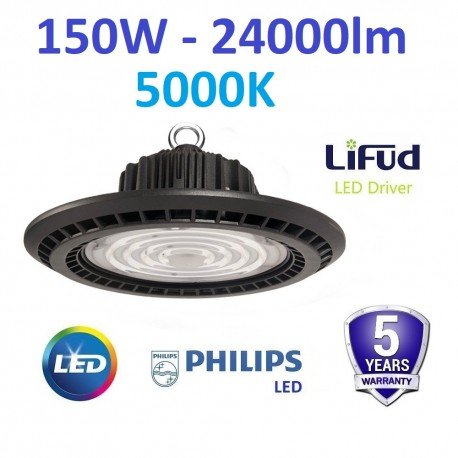 150W LED High bay - 24000lm - 5000K - PHILIPS