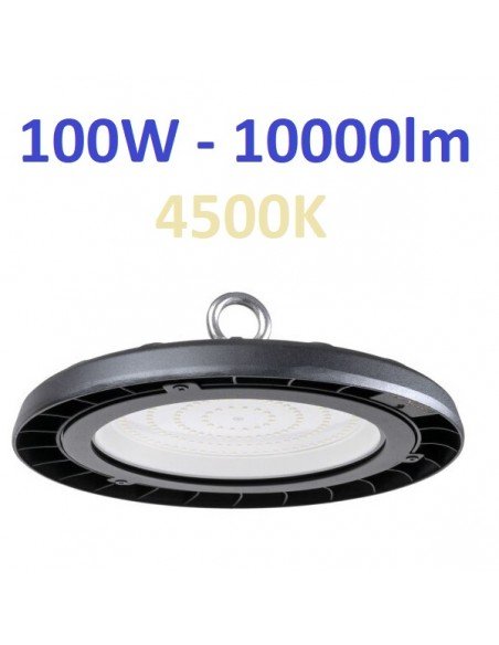 100W LED sandėlio šviestuvas HIGH BAY - 13000lm - 4500K