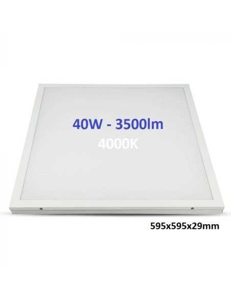 LED panelė 60x60cm - 40W - 4000lm - 4000K - UGR19