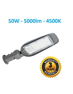 Gatvės šviestuvas - 50W - 5000lm - 4500K - IP65