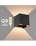 LED šviestuvas - CUBE - G9 Antracit