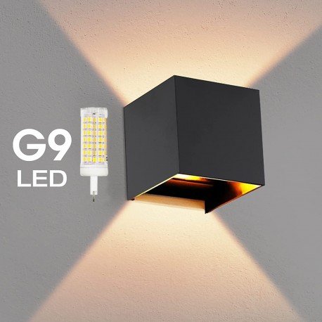 LED šviestuvas - Lumi Adjustable 6W - G9 Antracit DW
