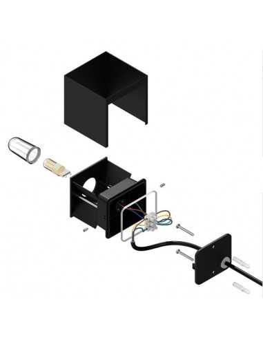 LED šviestuvas - Lumi Adjustable 6W - G9 Antracit DW