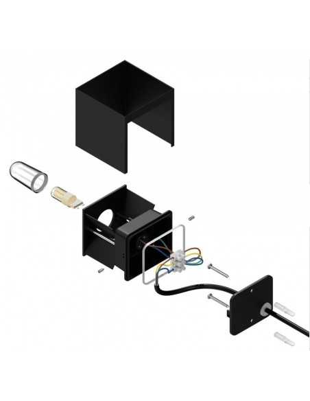 LED šviestuvas - Lumi Adjustable 6W - G9 Antracit DW