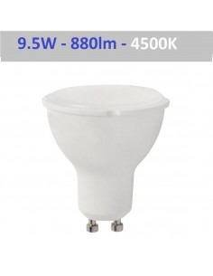 GU10 - 9.5W - 880lm - 4500K LED lemputė