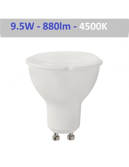 GU10 - 9.5W - 880lm - DW - LED lemputė