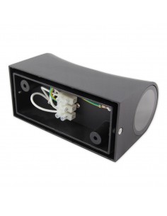 Sieninis lauko šviestuvas - Lumi Wand-2q Antracit 2